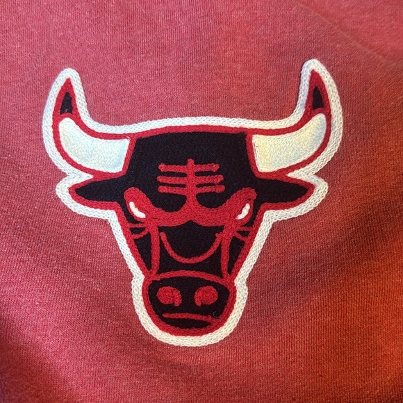 Men’s hardwood classics Chicago Bulls zip up X-Large - Picture 4 of 6